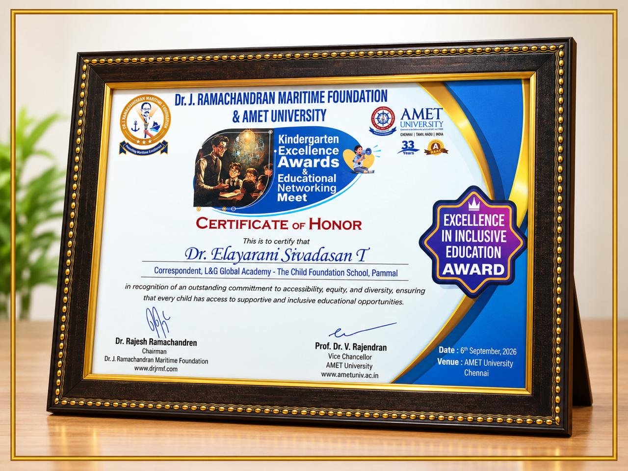 Award and recognition 3