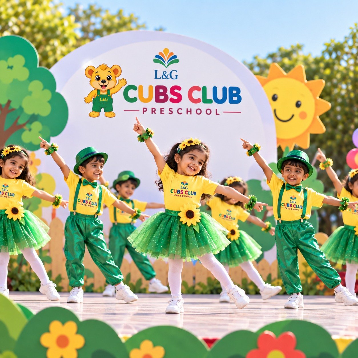 Cubs Club child dancing
